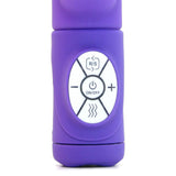 Twistty Silicone Clit Stem Vibe in Neon Purple