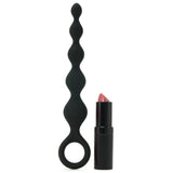 Perles D'Lux Silicone Pleasure Beads Short in Black