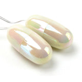 Dual Dancing Bullet Vibe in Ivory