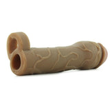 Perfect 2" Fanta Flesh Extension with Ball Strap in Brown