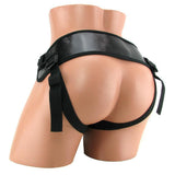 Real Skin Whoppers 6 1/2 Inch Dildo with Harness in 6.5 Inc