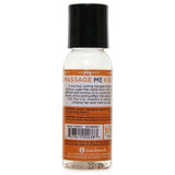 Massage Me Kiss Me Cooling Massage Oil 1oz in Cool Vanilla
