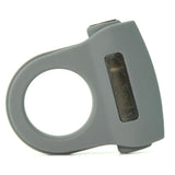 Liam Rechargeable Vibrating Cock Ring in Grey