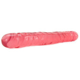 Crystal Jellies Double 12 Inch Dildo in Pink