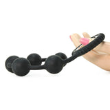 Sinful Silicone Anal Beads in Black