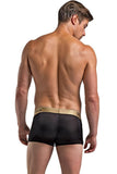 Black Silk Mini Pouch Boxers in XL