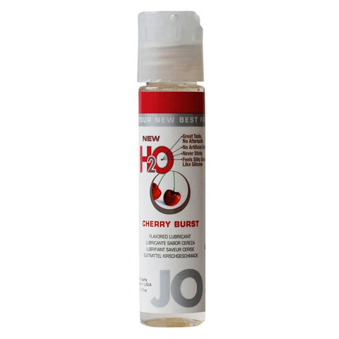 H2O Cherry Burst Flavored Lubricant in 1oz/30ml