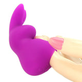 Spunky Bunny Finger Vibe in Perfectly Purple