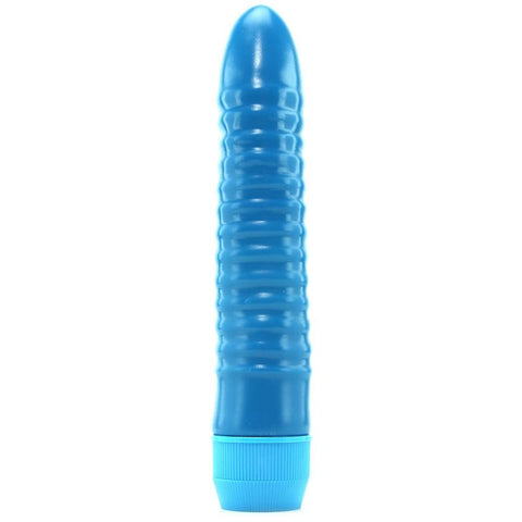 Neon Ribbed Rocket Vibe in Blue