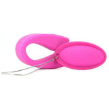 Sexy U Silicone Remote Couples Vibe in Pink