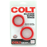 Colt Silicone Super Rings in Red