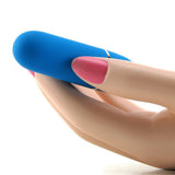 Posh 7 Function Lover's Remote Bullet Vibe in Blue