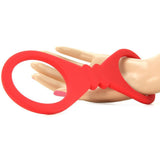 SCuffs One Piece Silicone Cuffs in Red