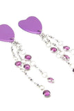 Body Charms Heart in Purple