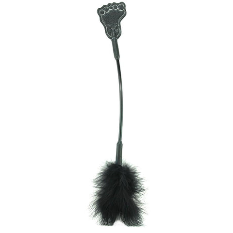 Sex & Mischief Black Feather Toe Tickler