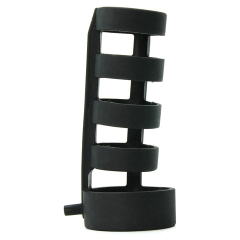 Power Cage Silicone E-Stim Cock and Ball Sheath