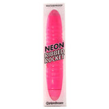 Neon Ribbed Rocket Vibe in Pink