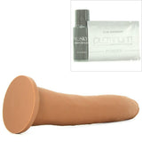 TRUSKYN The Tru Ride Slim 9 Inch Dildo in Caramel