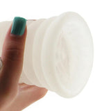 Vibrating Glow Super Head Honcho in White