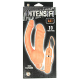 Intensifi Ali Silicone Double Penetration Vibe in Flesh
