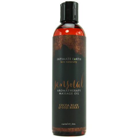 Sensual Cocoa Bean & Goji Berry Massage Oil in 8oz/240ml