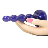 Ripple Small Beaded Plug in Midnight Purple