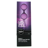 Stella II Double Kegel Ball Set in Lavender