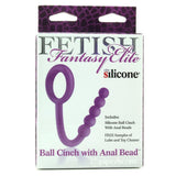 Fetish Fantasy Elite Ball Cinch with Anal Bead in Purple