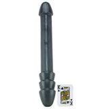 American Bombshell Tall Boy Double Dildo in Gunmetal