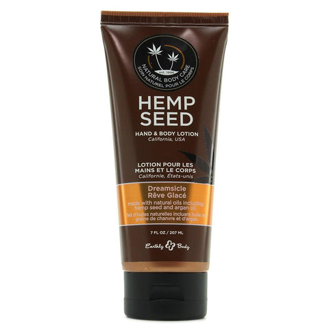 Hemp Seed Hand & Body Lotion 7oz/207mL in Dreamsicle