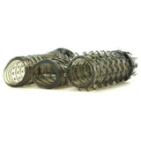 Sextenders 3-Pack, Spiralled, Nubbed and Multi-Feel in Blac