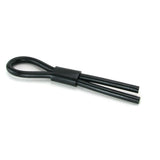 Silicone Stud Lasso in Black