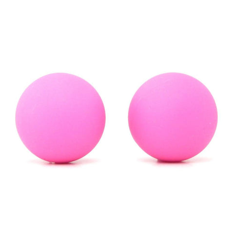 SB1 Silicone Kegel Balls in Neon Pink