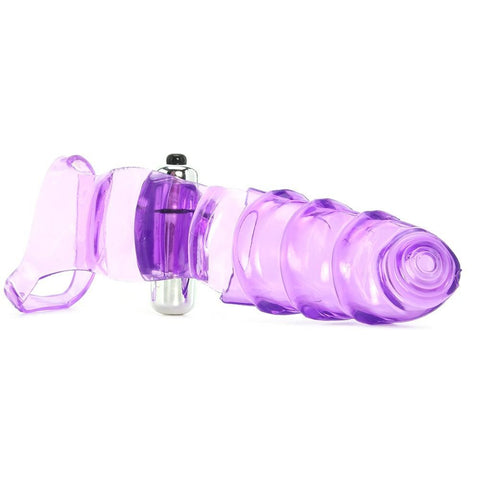 Frisky Double Finger Banger G-Spot Glove in Purple