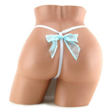 Something Blue Satin Vibrating Panty