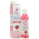 Candiland Warming Massage Gel 4oz (118mL) in Strawberry