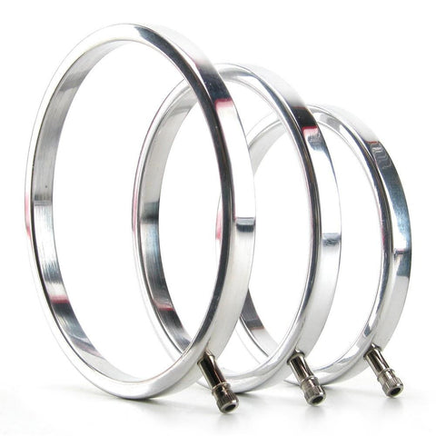 Electro-Sex Metal Scrotal Rings