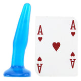 Basix Mini Butt Plug in Blue
