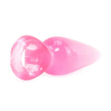 Jolie Pleasures Mini Jelly Butt Plug in Pink