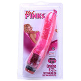 Curved 8.5 Inch Penis Vibe in Hot Pink
