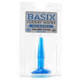 Basix Mini Butt Plug in Blue