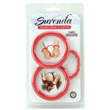 Surenda Silicone Cuffs in Red
