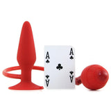 Colt Large Silicone Pumper Plug in Red