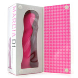 D1 DIL Silicone Dildo in Neon Pink