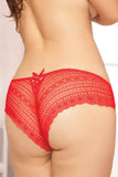 Geo Galloon Red Lace Panty in 3X/4X
