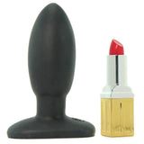 Platinum Silicone The Tru Plug Smooth in Black