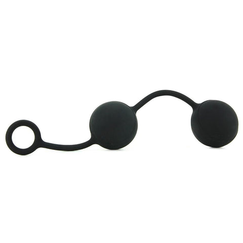 Mack Tuff Silicone Erotic Balls in Black