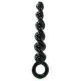 Icicles No 39 Glass Dildo in Black