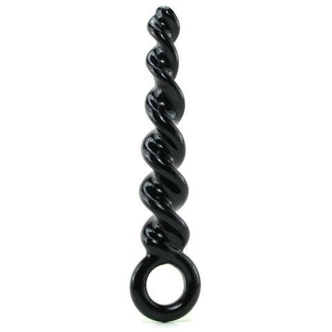Icicles No 39 Glass Dildo in Black
