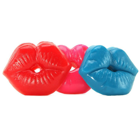Dick Lips Edible Gummy Cock Rings in 3 Pack
